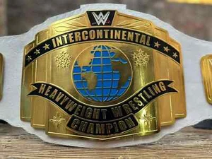 Intercontinental Heavyweight Championship Replica Belt White Strap 2MM - Picture 1 of 8