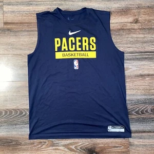 New Nike NBA Team Issued Indiana Pacers Warm Up Practice Tank XL-Tall - Picture 1 of 5