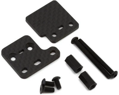 LapMonitor Team Associated RC8B4e Carbon Fiber Transponder Mount [LPM04031] - Image 1 of 2