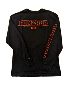 Jansport Gonzaga University Bulldogs Navy Blue Long Sleeve T-Shirt Medium M WCC - Picture 1 of 2