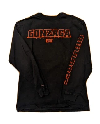 Jansport Gonzaga University Bulldogs Navy Blue Long Sleeve T-Shirt Medium M WCC - Image 1 of 2