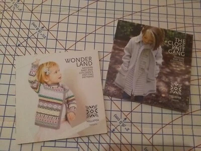 Lot of 2 Baby and Children's Knitting Pattern Books by Millamia Sweden Designer  - Image 1 of 4