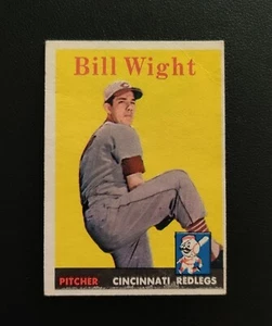 Bill Wight Cincinnati Reds 1958 Topps #237 VG-EX - Picture 1 of 3