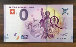 0 Euro Schein Banknote Nr. 114 - FREDDIE MERCURY - MONTREUX 2019 Schweiz - Bild 1 von 1