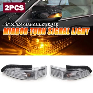Driver+Passage Side Mirror Light Turn Signal Lamp For Toyota Corolla 2014-2017 - Picture 1 of 14