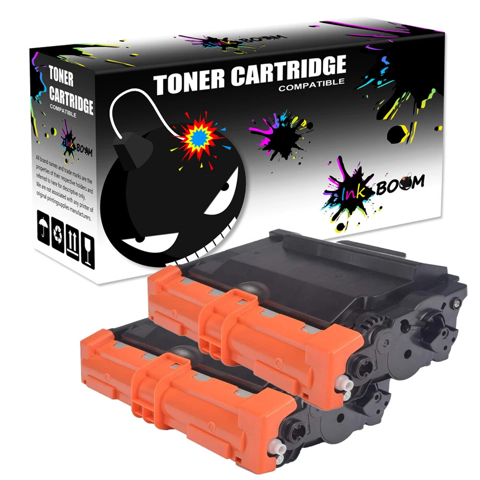 2BK Toner fits Brother TN850 MFC-L6750DW L6700DW HL-L6400DW L5200DW DCP-L5500DN - Image 1 of 1