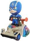 Marvel Avengers Captain America Rotating Toy Car With Light And Music