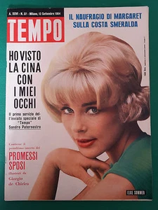 TEMPO N.37 ANNO 1964 ELKE SOMMER - Picture 1 of 1