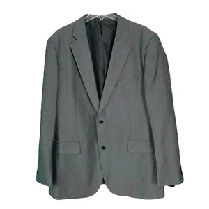 Chaqueta Blazer Liberty Blues Espiga Para Hombres 46 Alto Gris 2 Botones Ventilados Nueva Con Etiquetas - Imagen 1 de 14