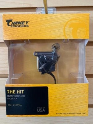 Nuevo Timney Trigger The Hit 8 oz - 2 lb para Remington 700 diestro negro curvado The Hit Foto 1 de 2