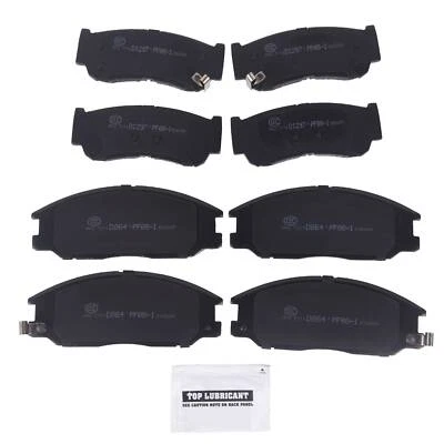 Kit de pastillas de freno delanteras + traseras de cerámica aptas para Kia Sorento 2003-2009 3,3/3,5/3,8 L Foto 1 de 4