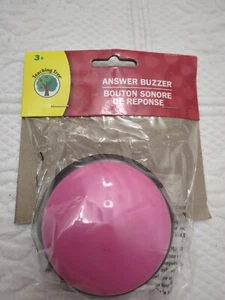 Answer Buzzer Button Sooner Teaching Tree 3+ Blue Or Pink - Picture 1 of 2
