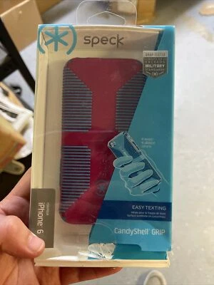 Speck CandyShell Grip Case for Apple iPhone 6/6S - Lipstick Pink/Jay Blue - Image 1 of 3