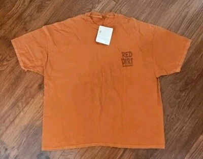 Vintage Red Dirt Hawaii T-Shirt 4XL Burnt Orange Kona Maui USA Made NWT - Image 1 of 4
