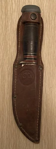 PAL RH-34 USA Vintage Fixed Blade Knife Official Boy Scouts of America W/Sheath. - Picture 1 of 15