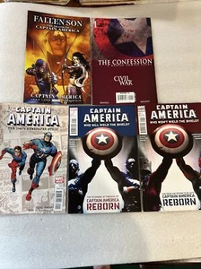 Captain America Who Will Wield the Shield #1 (2010) Marvel Comics Confession Lot - Picture 1 of 6