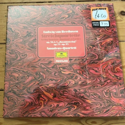 2733 005 Beethoven String Quartets Amadeus Quartet 3 LP box set SEALED - Image 1 of 2