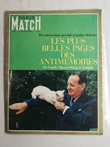 N771 Magazine Paris-Match N°964 30 sept 1967 les plus belles pages antimémoires - Imagen 1 de 3