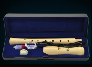 Wooden Recorder Soprano Flute Musical Instrument School Descant 8 Hole C Key AU - Picture 1 of 12