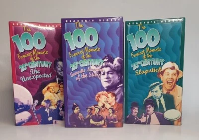 Readers Digest - 100 Funniest Moments of the 20th Century VHS Box Set - Image 1 of 4