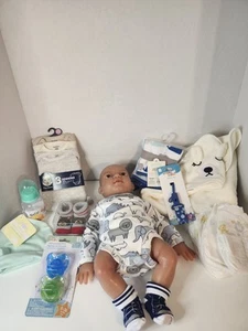 Ganzkörper Silikon Lebensecht Baby Junge - Bild 1 von 8