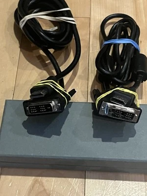 (#219) Lot of 2 HDMI Male to DVI-D Male Cables - one each 5'-0" and 6'-0" - Image 1 of 3