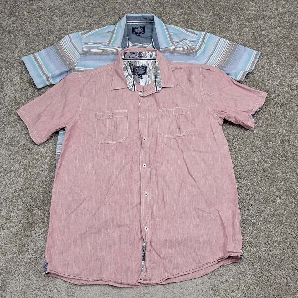 Company 81 Men's Pair Of Button Up Shirts Multicolor X-Large - Image 1 of 4