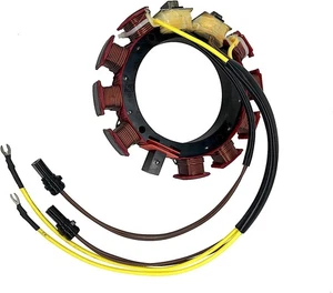 Outboard Stator for Johnson Evinrude 173-3668 1983-1988 150-235HP 2.5-2.7L6Cyl - Imagen 1 de 4