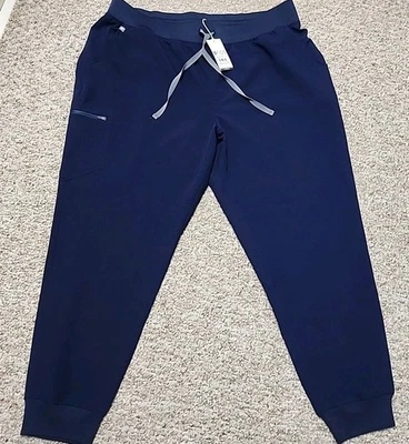 Figs NWT Women’s Navy Zamora Jogger Scrub Pants Size 4XL/T Tall PO 4220 - Image 1 of 4