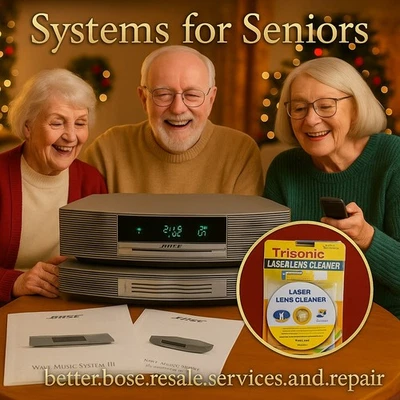 GORGEOUS - Bose Wave III  & 3 Disc Changer - Silver  - 1 Year Warranty  SERVICED - Image 1 of 4