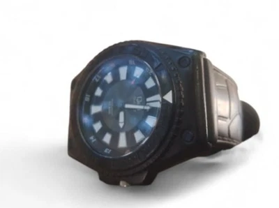 Q&Q Men's Black Dive Style Quartz Watch | 10BAR Water Resistant | Sport Analog - Image 1 of 4