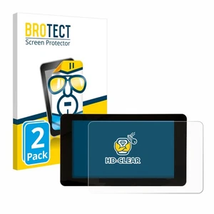 2x Film de protection écran pour écran tactile Raspberry Pi 2 (7") transparent - Photo 1/7