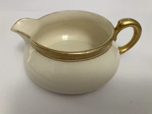 Belleek USA Porcelain flat creamer - Picture 1 of 7