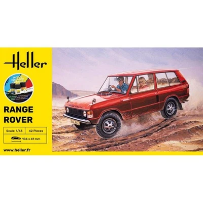 Kit Di Inizio Maquette Auto Range Rover |HELLER|56181| 1:43 Maquette Char Promo - Immagine 1 di 4
