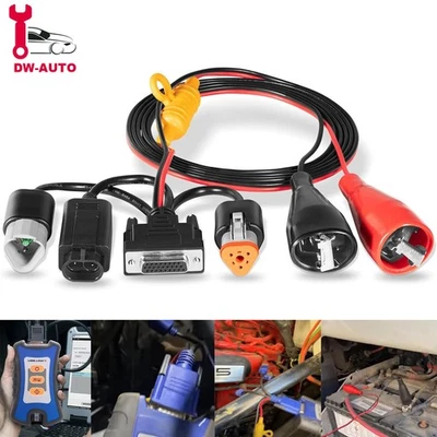 493033 3-Pin Deutsch,2-Pin Cummins Adapter For Nexiq USB Link 2&3,Cummins J1939 - Image 1 of 4