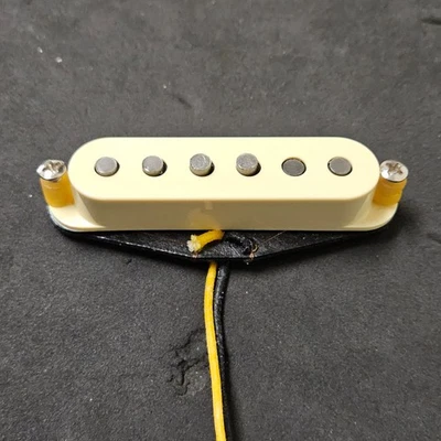Fender USA Eric Johnson Strat Middle Pickup Aged White for Stratocaster Guitar - Image 1 of 4