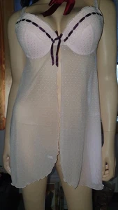 Vintage Damen Hemdchen Negligee Rosa Gr. 80 B - Bild 1 von 3