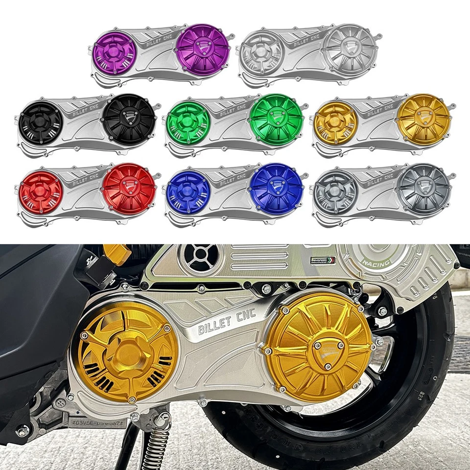 Cubierta de caja de cambios de transmisión CNC para Yamaha NMAX N-MAX 2022-2025 Foto 1 de 4