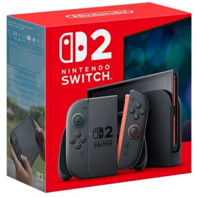 NINTENDO SWITCH 2 NERO NUOVA EDIZIONE 2025  CONSOLE GARANZIA ITALIA - Immagine 1 di 4