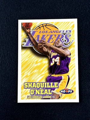 1997-98 NBA Hoops SHAQUILLE O'NEAL #81 Los Angeles Lakers - Image 1 of 2