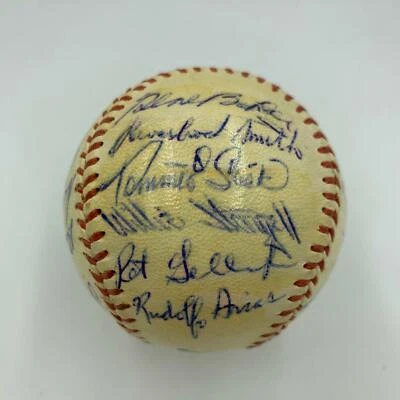 Willie Stargell Pre Rookie 1962 Columbus Jets Signed Minor League Baseball PSA - Image 1 of 4