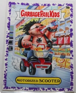 Tarjeta púrpura 35 aniversario Garbage Pail Kids 2020 #9b scooter motorizado - Imagen 1 de 4