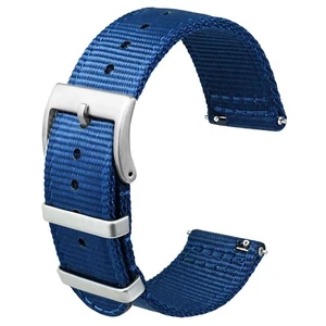 Anbeer Nylon Watch Strap, 18mm19mm20mm22mm24mm Watch Band for Men, Quick Release - Picture 1 of 54