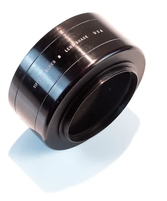 Tiffen Series 8 Lens Shade - Vintage 65mm Screw in Metal Hood - Made in USA - Image 1 of 3