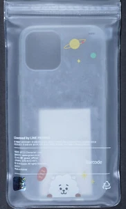 Étui smartphone transparent blanc Alpaga RJ BTS Design BT21 (iPhone 12 (6.7)) - Photo 1 sur 1