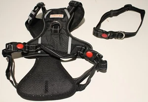 Arnés y collar para perros TIANYAO GRANDE sin tirones reflectante ajustable - Imagen 1 de 3