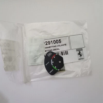 Adesivo interruptor controle de direção Ferrari California T Manettino fabricante de equipamento original 291005 - Imagem 1 de 3