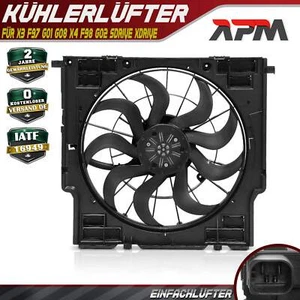 Lüfter Kühlerlüfter Lüftermotor für BMW X3 F97 G01 G08 X4 F98 G02 sDrive xDrive - Bild 1 von 8