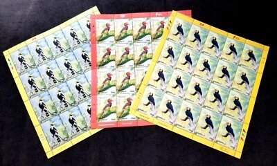 Malasia Iconic Birds Hornbill 2024 Sarawak Fauna Vida Silvestre (hoja) MNH Foto 1 de 4