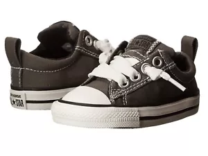 Converse Chuck Taylor All Star Street Slipper Schuhe Säugling Kleinkind anthrazit Größe 6T - Bild 1 von 8
